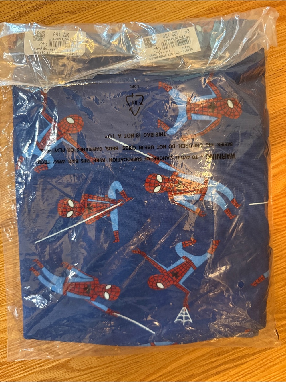 Kids Navy Blue Spider-Man Print pajamas set 150 12 140 10
